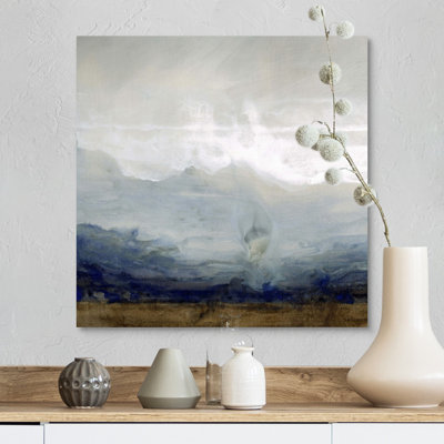 " Hazy Blue Horizon " by Kari Taylor Print