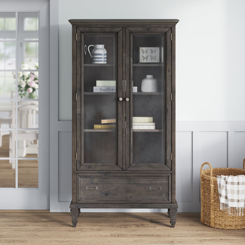 Kerey Standard Storage Bookcase, Weathered Charcoal