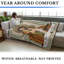 Jeté tissé en coton Pure Country Weavers Saint Joseph The Carpenter - (72 x 54)