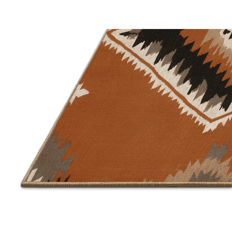 Wildflower Echo Rug, Round 3'