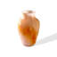 Vase en verre marbré marbré orange-1463220624