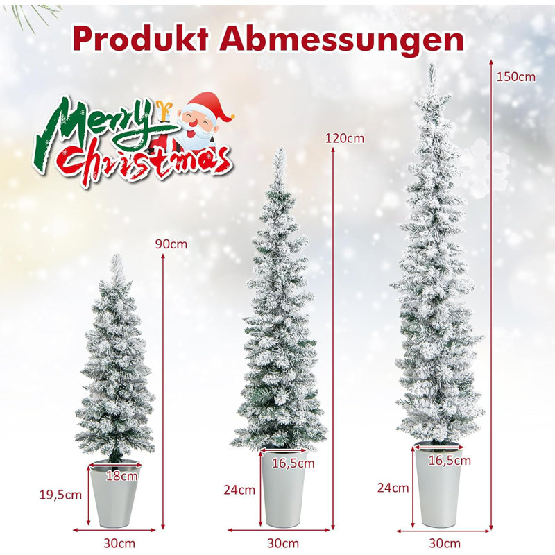 Lighted Artificial Spruce Christmas Tree