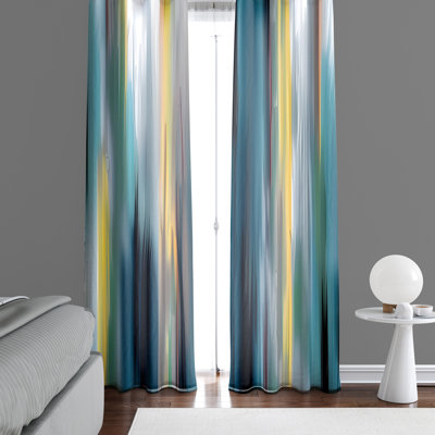 Deviana Semi Sheer Curtain Pair