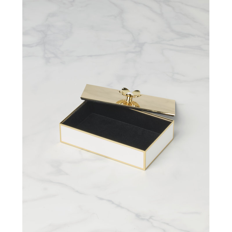 Kate Spade Make It Pop Large Floral Box, Gold, Gold