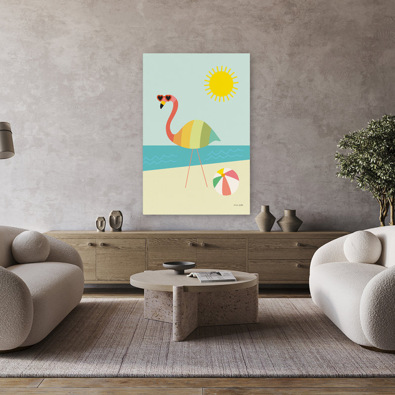 Ballon de plage bleu, H 48 po x l 32 po