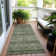 Machine Washable Indoor/Outdoor Claudian ACN1644 Olive Rug