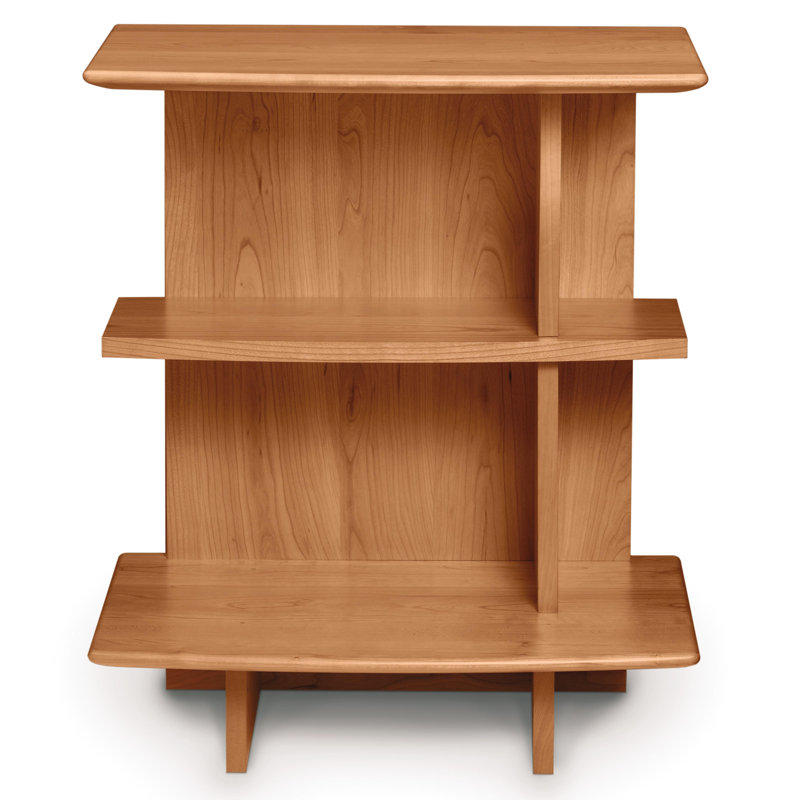 Sarah Solid Wood Nightstand, Natural Cherry