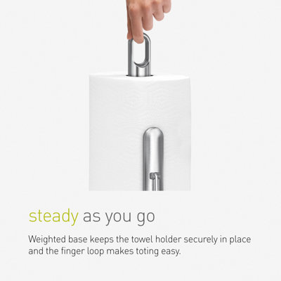 Simplehuman Tension Arm Standing Paper Towel Holder