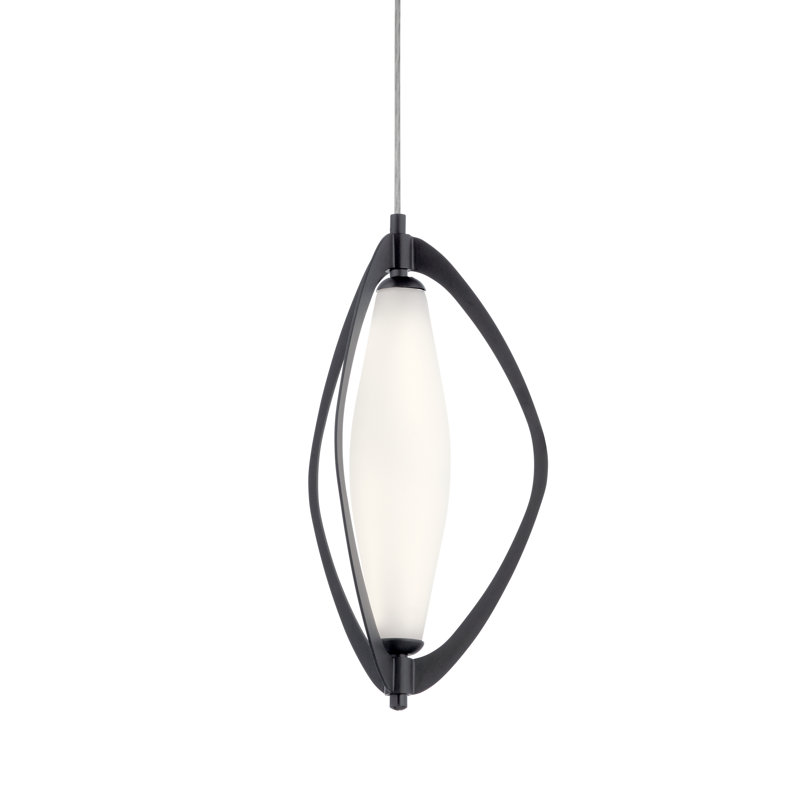 Luminaire suspendu à DEL noir mat Kivik
