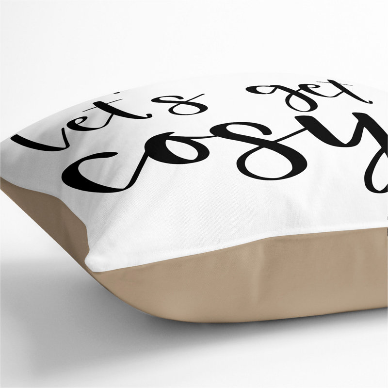 Square Cushion, 55cm H x 55cm W x 20cm D, Stone
