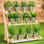 Ostrom Wood Pot Planter