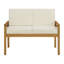 Canapé d'extérieur en bois d'acacia Furniture