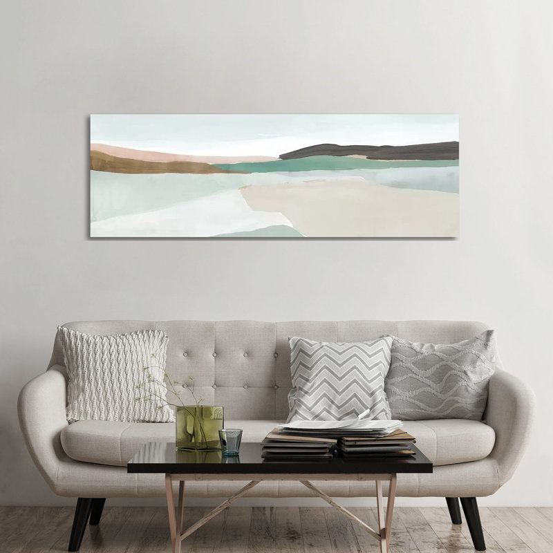 Sole Of The Land I by Isabelle Z - Panoramic Painting on Canvas, Wrapped Canvas, 182.88 cm H x 60.96 cm W