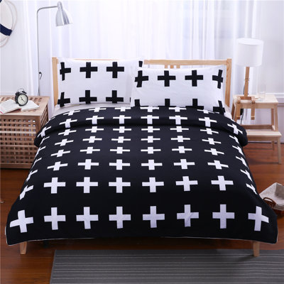 Ensemble de housse de couette Geometric Minimal 3D