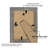 Janaria Gray Solid Wood Picture Frame - Set of 4