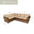 Bedelia Upholstered L-Shaped Sectional Right Hand Facing