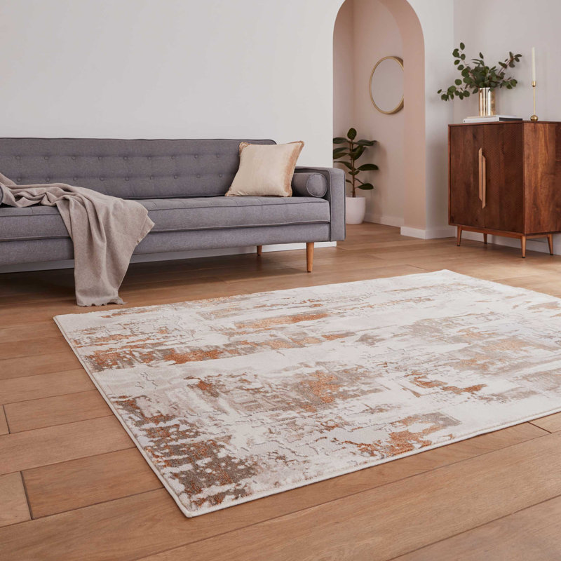 Apollo area rug Machine Woven Rectangle Bronze, Rectangle 80 x 150cm