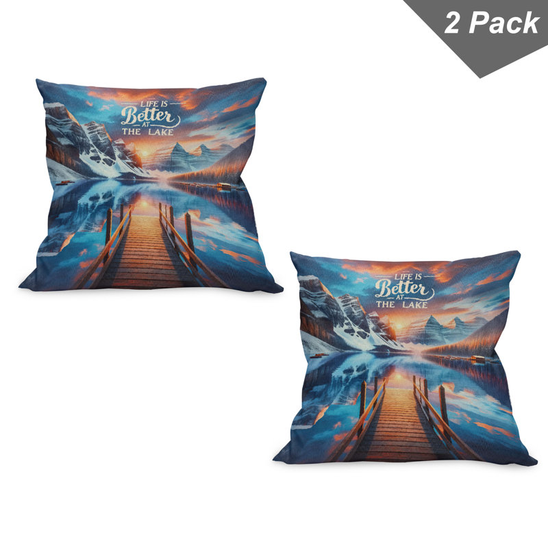 Ambesonne Fabric Indoor/Outdoor Pillow Cover