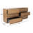 Hudson Rubberwood Bedroom Set