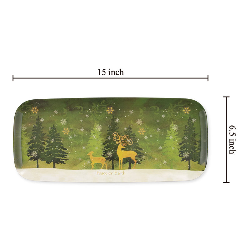 Demaurea Melamine Tray - Set of 2
