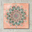 Bungalow Rose «Spiral Mandala» par Yvette St. Amant, art mural en verre acrylique-1757487959