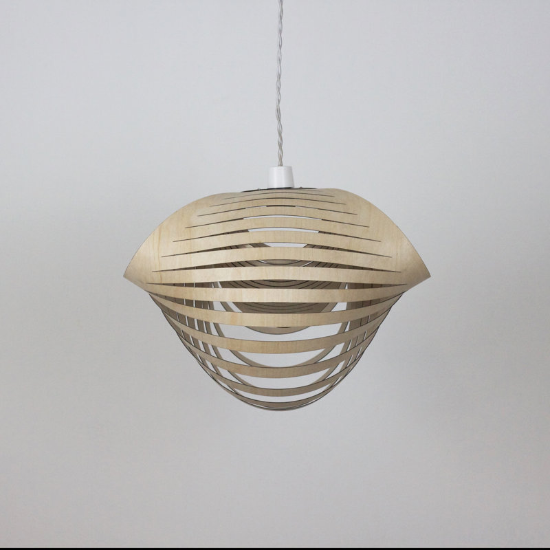 Nautica Plastic Novelty Pendant Shade, 43cm H x 53cm W x 53cm D