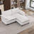2-Seater Sofa with Ottoman