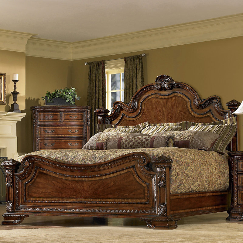 Old World Panel Customizable Bedroom Set