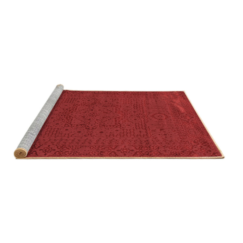 Washable Oriental Indoor Rug, Square 8'
