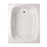 Designer Alexis 60" x 48" Whirlpool Acrylic Bathtub