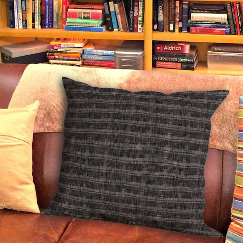 Geometric Outdoor Reversible Throw Pillow, 18" x 18"