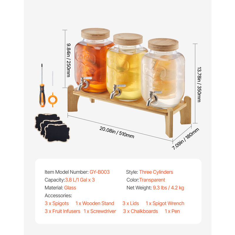 Distributeur de boissons 1 gallon