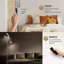 68.9" Dimmable Modern LED Torchiere Standing Floor Lamp & Reading Light With Remote & Touch Control-610945142