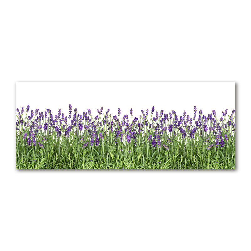 Lavender Flowers - Wrapped Canvas Print