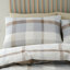 Brushed Cotton Melrose Tweed Check Reversible Duvet Cover Set-93138318-93138325
