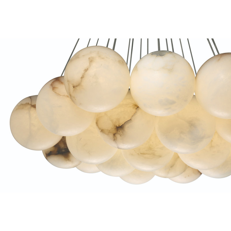 Kepler 19 Light Chandelier in Gold