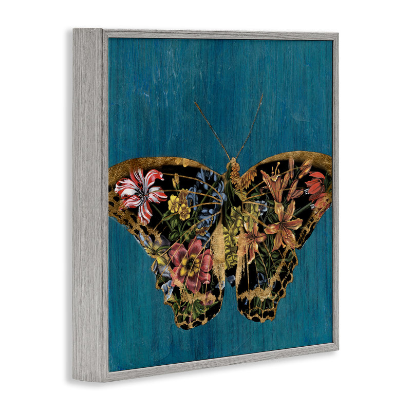 «Lily» Butterfly, impression numérique sur toile par Naomi McCavitt, Estampe numérique Farmhouse, H 24 po x l 24 po