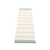 Belle Striped Area Rug in Haze/Gray