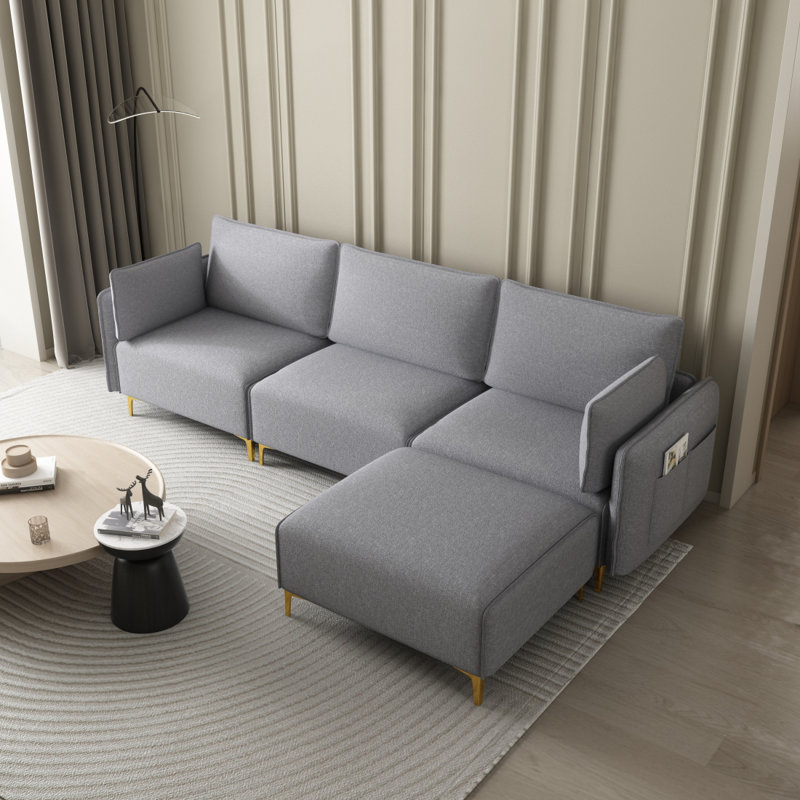 Canapé modulaire en L Chene