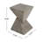 Versatile Modern Side Table Magnesium Oxide Indoor Outdoor Compact Spaces