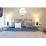 Ying and Yang Square Silk Pillow Cover & Insert