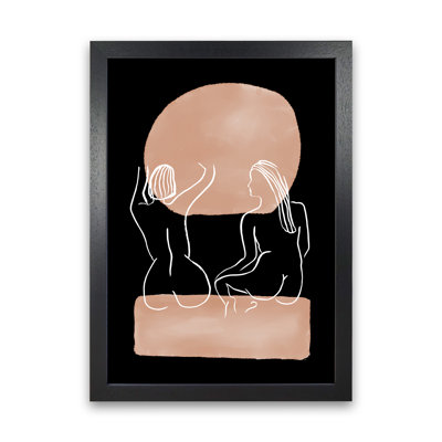 Line Nudes Back3 by Planeta444 - Print