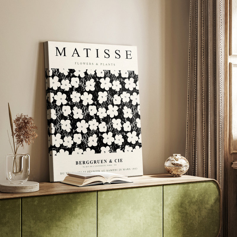 Matisse CCV, reproduction encadrée - galerie Cavas, H 27 po x l 18 po