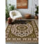 Tapis vert en coton et polyester à imprimé numérique Kenzah Collection-588784131