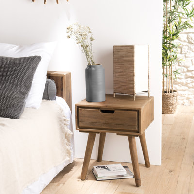 Sullivan 40cm W Solid Wood Bedside Table