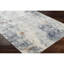 Tapis gris / gris foncé en polyester tissé à la machine Eustachius-86775350
