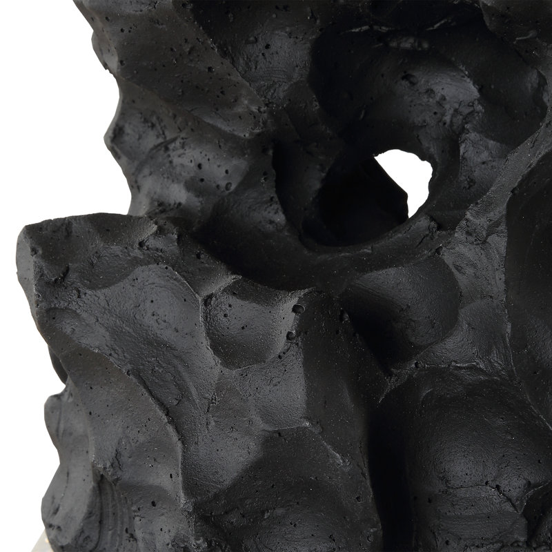Delince Black Stone Table Lamp