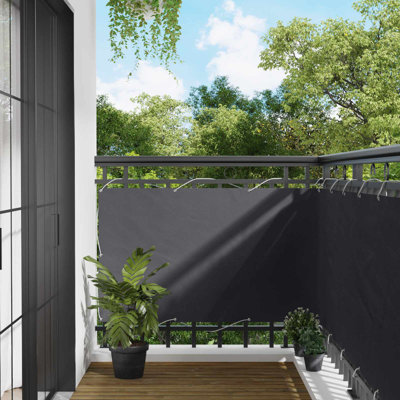 Vidaxl Balcony Screen Oxford Fabric Outdoor Privacy Garden Terrace Durable