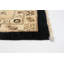 Tapis noir en laine noué à la main de conception unique 10 pi x 13 pi 6 po New Age