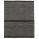 Coconino Wool Striped Area Rug in Blue/Gray